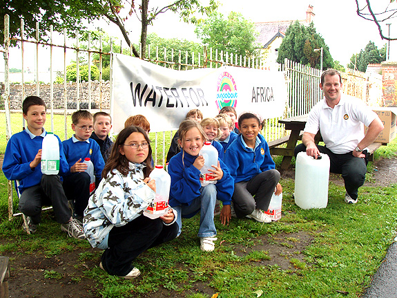 Sponsored walk at Llanrhidian School